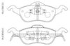 ASIMCO KD6755 Brake Pad Set, disc brake